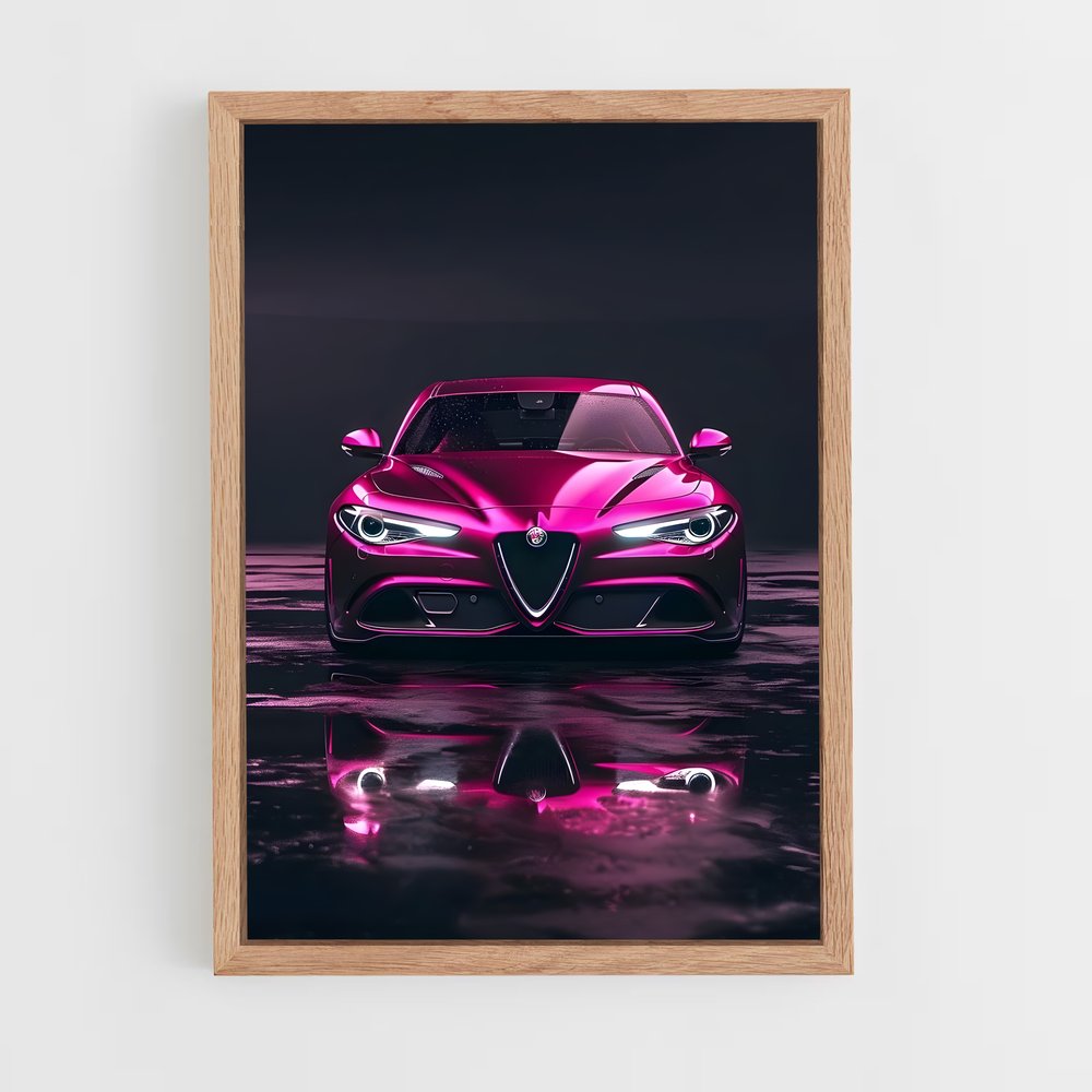 Poster Alfa Futurista – affiche Alfa Romeo (vue 4)